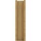 Ekena Millwork 6-in W x 20-in D x 24-in H Balboa Block Rough Cedar Woodgrain TimberThane Outlooker, Primed Tan OUTUR060X20X24BOA44RCPR - alternate 5